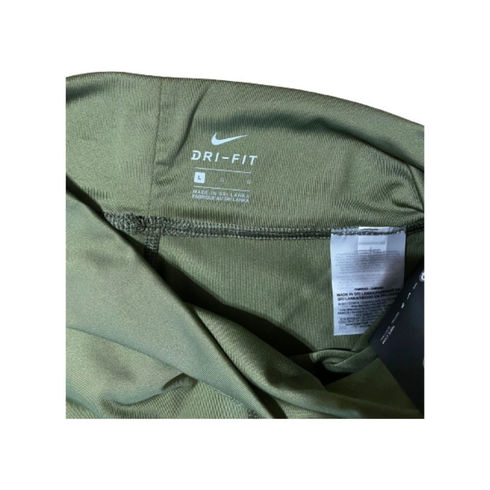 NWT Nike Sportswear Essential Women's High Waist Bike Short Green UK 4 - UK 23 - Picture 7 of 8